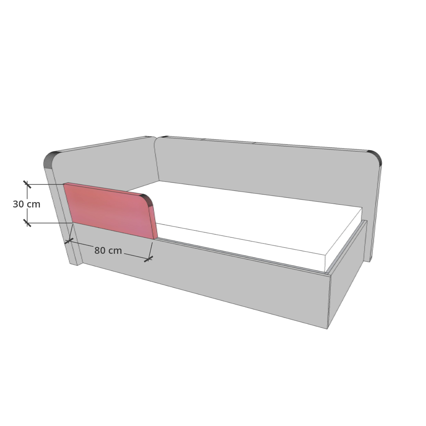 Side rail (right side) - Image 2